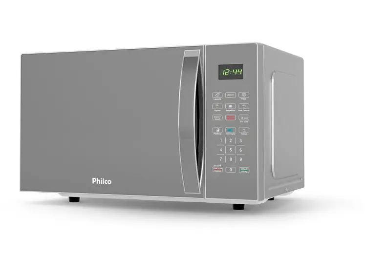 Micro-ondas Philco 33L Prata Espelhado PMO38S