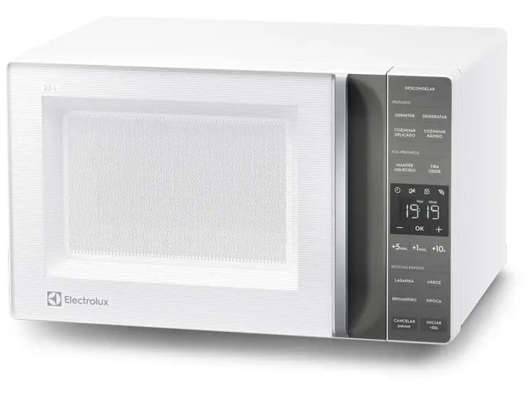 Micro-ondas Electrolux 23L Branco Efficient - ME23B